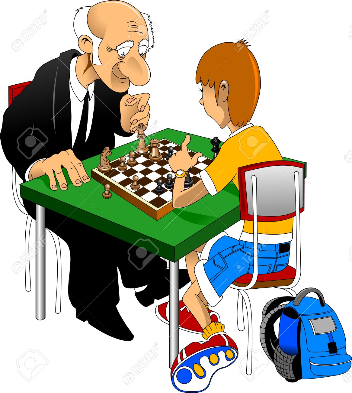 Папа играет в шахматы. Шахматист мультяшный. Профессия - шахматист. Дед и шахматы. Шахматист мультяш.
